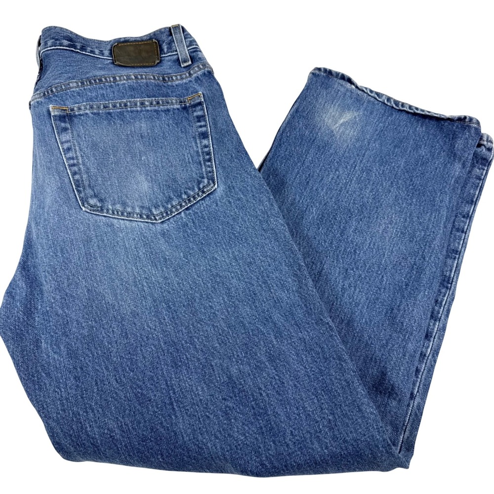 Gap Relaxed Fit Jeans 33x30 Blue Medium Wash Straight Leg 100% Cotton Mens